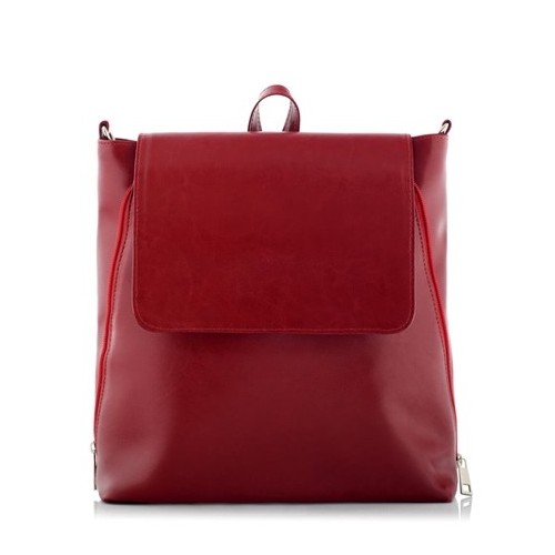 czerwony plecak torba 2w1 telimene pk22